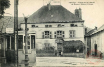 Fontoy - Place de la Liberté et bureau NERAT Frères