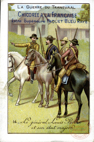 général Rotha et son état major (guerre du Transvaal)