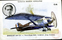 Breguet 500 CV. - Paris-Diask 1926 - 5.396 kil. (Cap Costes).