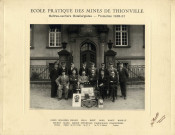 École des Mines de Thionville. Maîtres-ouvriers métallurgistes. Promotion 1935-1937.