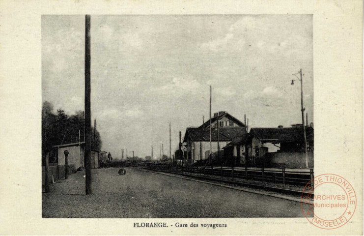 Florange.- Gare des voyageurs