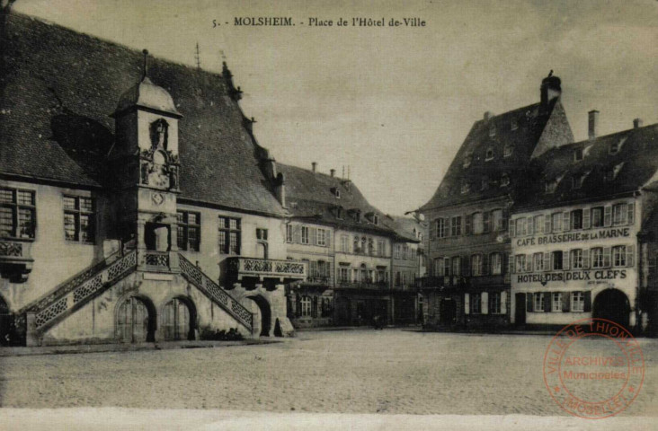 Molsheim - Place de l'Hôtel-de-Ville