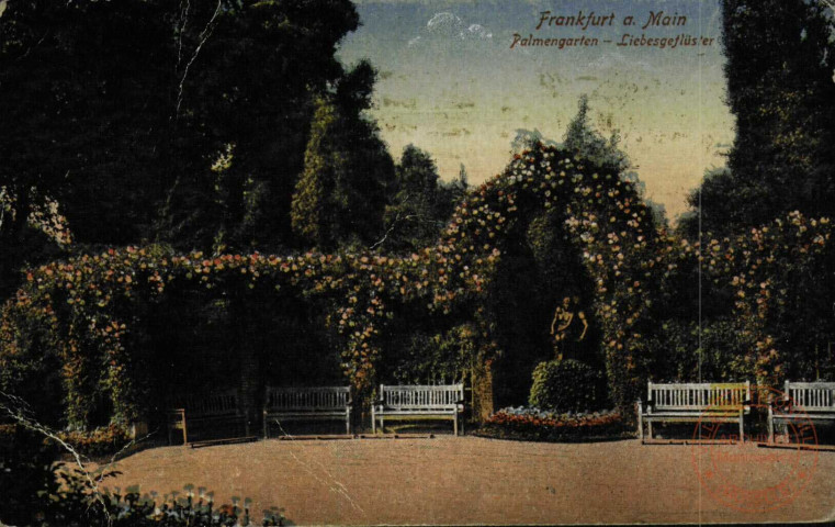 FRANKFURT a. Main. Palmengarten-Liebesgeflüster