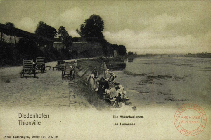 Diedenhofen - Die Wäscherinnen - Thionville - Les Laveuses