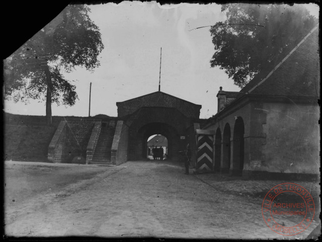 Porte de Sarrelouis vers 1900