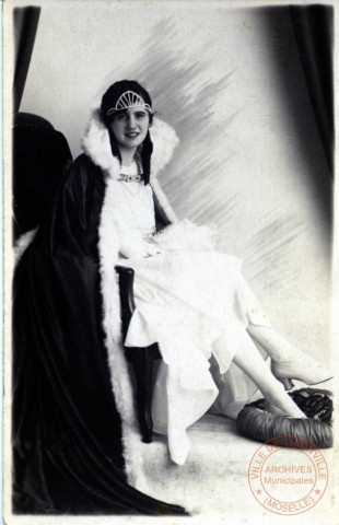 [Mlle Marcelle HURTU, Miss Carnaval, le 18 mars 1928]