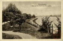 Diedenhofen - Blick auf die Mosel vom Rosengarten