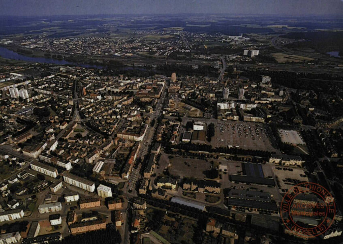 Thionville : Vue aérienne