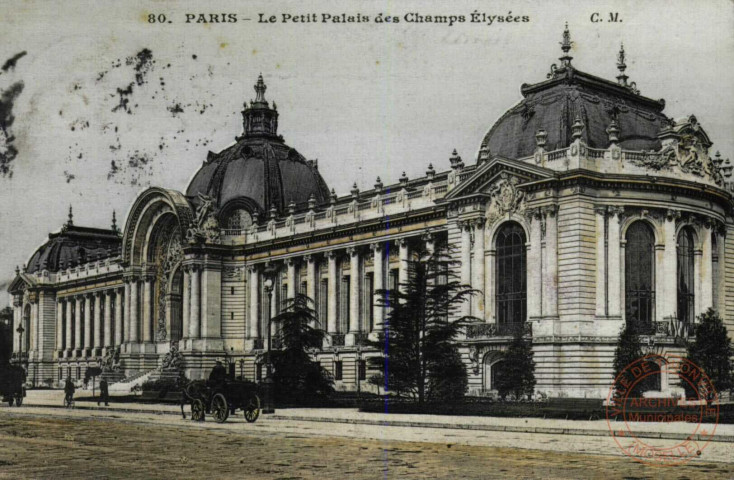 PARIS - Le Petit Palais des Champs-Elysées