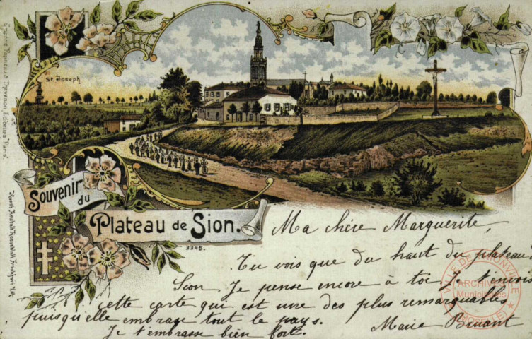 Souvenir du Plateau de Sion.