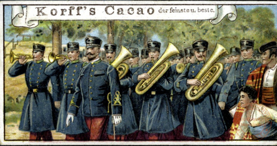 Défilé musique militaire prussienne