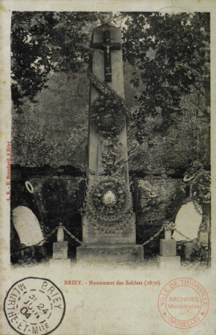 BRIEY. Monument des Soldats (1870)