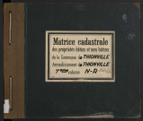 Matrice cadastrale des propriétés bâties et non bâties : liste des propriétaires [N - R] (1904-1929)