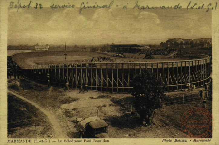 Marmande (L.-et-G.) - Le Vélodrome Paul Bourillon