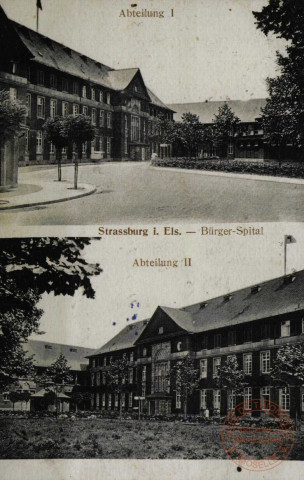 Abteilung I : Strassburg i. Els. - Bürger-Spital : Abteilung II