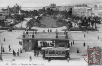 Cartes d'Autrefois (1890-1920) - Villes de province - Nice (Alpes-Maritimes) - Vue prise du Casino (place Masséna)