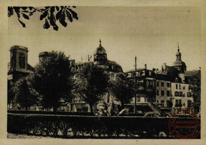 Thionville - Vue sur l'Eglise Catholique