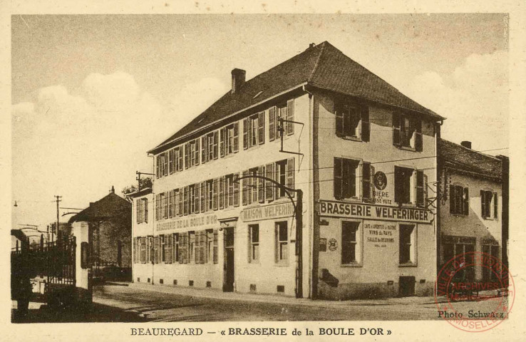 Beauregard - "Brasserie de la Boule d'Or"