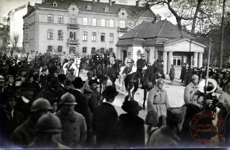 [Libération de Mulhouse en 1918]