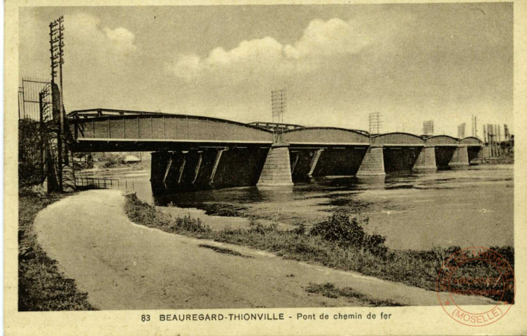 Beauregard-Thionville - Pont du chemin de fer
