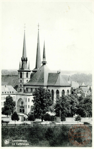 Luxembourg. La Cathédrale.