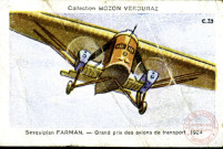 Sesquiplan Farman. - Grand prix des avions de transport 1924