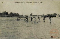 BEAUGENCY (Loiret) / Les bords de la Loire / La Plage