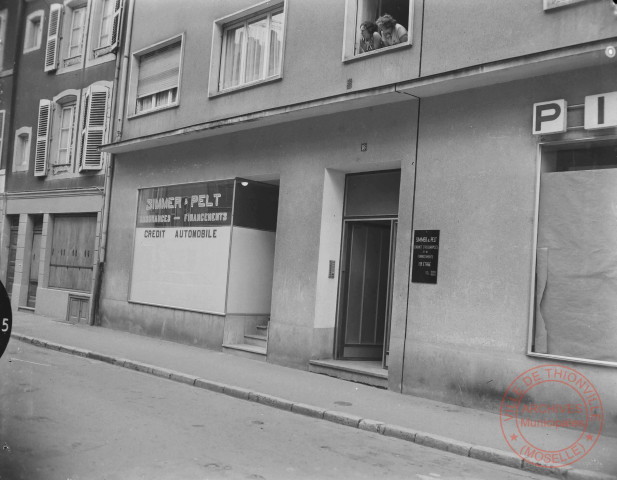 [Aloyse Simmer & André Pelt, cabinet d'assurances et de financements au 18 rue de la Vieille Porte]