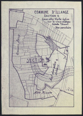 COMMUNE D'ILLANGE SECTION 5