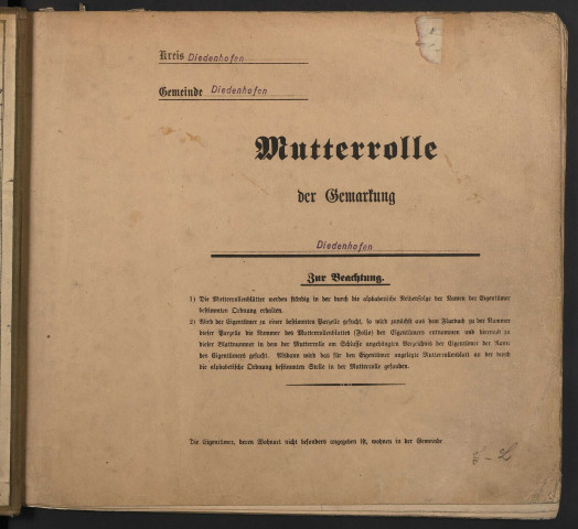 Matrice cadastrale des propriétés bâties et non bâties : liste des propriétaires [J - L] (1904-1929)