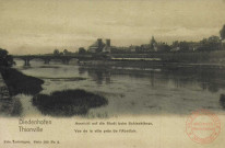 Diedenhofen = Thionville : Aussicht auf die Stadt beim Schlachthaus = Vue de la ville près de l'abattoir