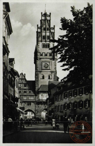 Freiburg I.BR. Oberlinden mit Schwabentor