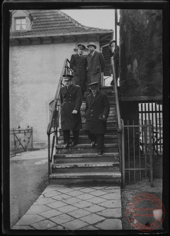 Foire exposition de 1948 - Autorités civiles et militaires