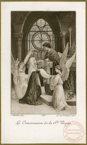 La Communion de la Ste. Vierge - Souvenir de ma Première Communion solennelle faite en l'église de Thionville le 26 mai 1918, François Nouviaire