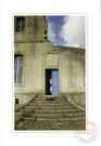 Escaliers,degrés et emmarchements - Jardin de l'ancienne abbaye de Jolliviers à Stainville Meuse