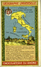 Géographie universelle - Carte d'Italie