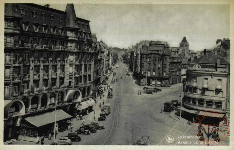 Luxembourg. Avenue de la Liberté.