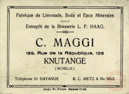 C. MAGGI Fabrique de Limonade, Soda et Eaux Minérales