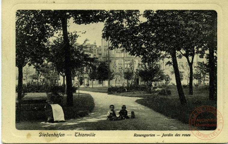 Diedenhofen - Rosengarten / Thionville - Jardin des Roses