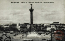 PARIS - Place de la Bastille et la Colonne de Juillet