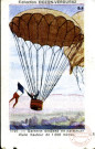 1797. - Garnerin descend en parachute d'une hauteur de 1000m.