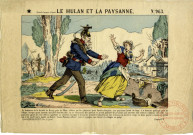 « Le Hulan et la paysanne. N°963 »
