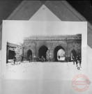 Porte du Luxembourg vers 1900 (reproduction d'une photo de Engel)