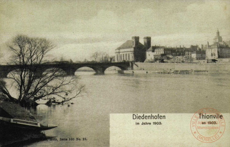 Diedenhofen im jahre 1903 / Thionville en 1903