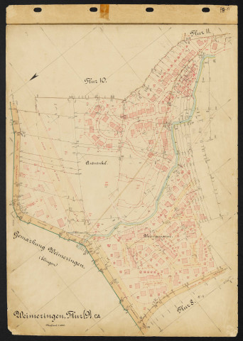 Weimeringen, Flur (9). CA.