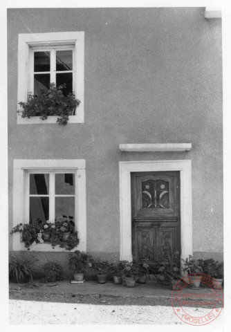Façade d'une maison à Gavisse