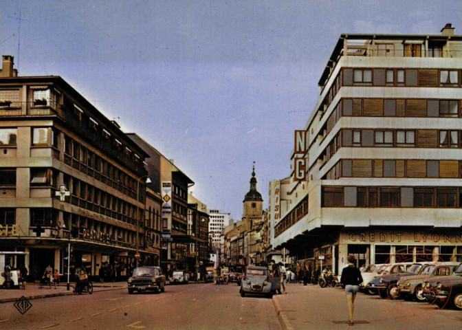 Thionville (Moselle) - Rue de Paris