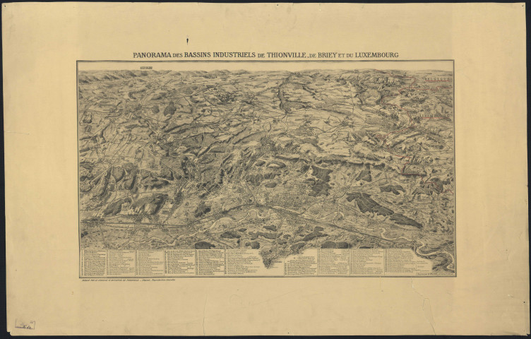 PANORAMA DES BASSINS INDUSTRIELS DE THIONVILLE, DE BRIEY ET DU LUXEMBOURG