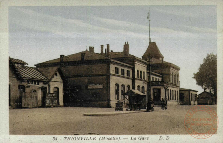 Thionville (Moselle) - La Gare