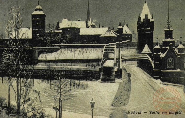 Lübeck - partie am Burgtor